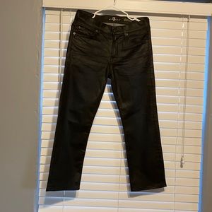 Black 7 for all mankind jeans size 29.